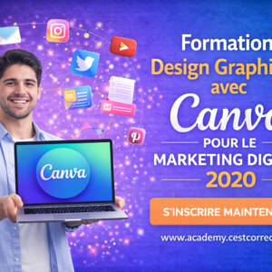 Design Graphique avec Canva pour le marketing Digital 2020